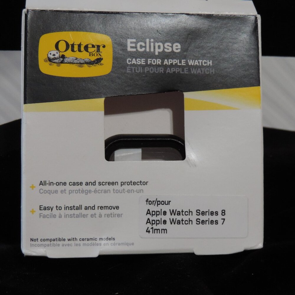 Five (5) 40mm Smartwatch Bumpers Otterbox & other brands.   Two w/ Screen Guards